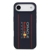 Red Bull Raudona Bull Raudona Bull Silicone Vertical Logo MagSafe dėklas skirtas Apple iPhone Air mėlynos spalvos