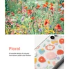 Ringke Fusion Design Armored Case Cover with Gel Frame, skirtas Samsung Galaxy S22 + (S22 Plus) dėklas telefonui skaidrus (Floral) (F593R31)