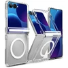 RINGKE FUSION FLAP MAGNETINIS MagSafe DĖKLAS Samsung Galaxy Z FLIP 8 SKAIDRUS