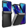 Dėklas RINGKE ONYX FLAP GALAXY Z FLIP 8 Juodas