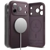 RINGKE SILIKONINIS MAGNETINIS MAGSAFE DĖKLAS iPhone 17 PRO / 18 PRO BURGUNDO SPALVOS