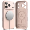 Dėklas Ringke iPhone 17 Pro Case Silicone Magnetic Rožinė Sand