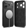 Dėklas Ringke iPhone 17 Pro Case Silicone Magnetic Juodas