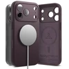 RINGKE SILIKONINIS MAGNETINIS MAGSAFE DĖKLAS iPhone 17 PRO MAX / 18 PRO MAX BURGUNDO SPALVOS