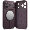 RINGKE SILIKONINIS MAGNETINIS MAGSAFE DĖKLAS iPhone 17 PRO MAX / 18 PRO MAX BURGUNDO SPALVOS