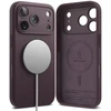 RINGKE SILIKONINIS MAGNETINIS MAGSAFE DĖKLAS iPhone 17 PRO / 18 PRO BURGUNDO SPALVOS