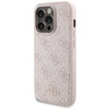 Apple iPhone 14 PRO Guess dėklas + Powerbank MagSafe 4G Metal Logo 5000mAh (GUBPM5P14L4GEMGP) rožinės spalvos