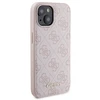 Apple iPhone 15 Guess dėklas + Powerbank MagSafe 4G Metal Logo 5000mAh (GUBPM5P15S4GEMGP) rožinės spalvos
