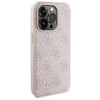 Apple iPhone 15 Pro Max Guess dėklas + Powerbank MagSafe 4G Metal Logo 5000mAh (GUBPM5P15X4GEMGP) rožinės spalvos