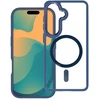 Dėklas ROAR futerał MAG BUMPER kompatybilny su MagSafe do SAMSUNG S26 FE / S25 FE mėlyna