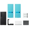 Dėklas KF976SBE Carbon Magnet Samsung Galaxy Fold 8 Ultra, Juodas
