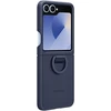 Samsung Galaxy Flip6 Silikoninis dėklas with Ring Navy
