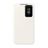 ZS711CWE Smart View piniginės dėklas Samsung Galaxy S23 FE, Baltas