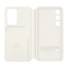 ZS711CWE Smart View piniginės dėklas Samsung Galaxy S23 FE, Baltas