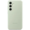 Telefono dėklas Samsung Galaxy S24 Smart View, šviesiai žalias