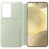 Telefono dėklas Samsung Galaxy S24 Smart View, šviesiai žalias