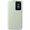 Telefono dėklas Samsung Galaxy S24+ Smart View, šviesiai žalias
