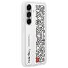 Dėklas Samsung Flipsuit Galaxy S25 baltos spalvos