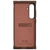 Dėklas Samsung Hershey`s Milk Chocolate Snack do Galaxy S25 ruda