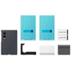 Dėklas EF971CBE Silicone Magnet Samsung Galaxy Fold 8, Juodas