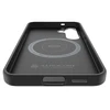 Dėklas Samsung Spigen Enzo Aramid Magnet skirtas Galaxy S25 juodai sidabrinis