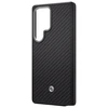Spigen FPS938PGABW Enzo Aramid dėklas Samsung Galaxy S25 Ultra, juodas sidabras