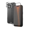 SBS set with D3O technology skirtas iPhone 16 Pro Max – case + glass screen and camera protector – transparent