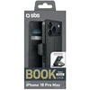 Dėklas SBS Wallet Classic Case for iPhone 18 Pro Max with Wallet and Stand - Juodas