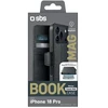 Dėklas SBS Wallet Classic Mag Case for iPhone 18 Pro with Wallet and Stand, MagSafe Compatible - Juodas