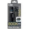 Dėklas SBS Wallet Classic Mag Case for iPhone 18 Pro Max with Wallet and Stand, MagSafe Compatible - Juodas