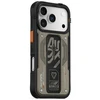 Dėklas Skinarma Aegis skirtas Apple iPhone 17 Pro Magnetic Charging + Grip Stand pilkos spalvos
