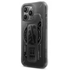 Skinarma dėklas Helio Apple iPhone 16 Pro Max 6.9" Magnetic Charging + Grip Stand juodos spalvos