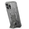 Skinarma dėklas Helio Apple iPhone 16 Pro Max 6.9" Magnetic Charging + Grip Stand titanium