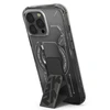 Skinarma dėklas Helio Apple iPhone 16 Pro 6.3" Magnetic Charging + Grip Stand juodos spalvos