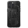 Skinarma dėklas Helio Apple iPhone 16 Pro 6.3" Magnetic Charging + Grip Stand juodos spalvos
