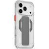Skinarma Haxa dėklas, skirtas iPhone 17 Pro, su magnetiniu įkrovimu ir laikikliu-stovu, skaidrus