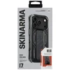 Skinarma Helio dėklas skirtas Apple iPhone 17 Pro Magnetic Charging + Grip Stand Graphite