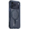 SKINARMA Dėklas Magma do iPhone 17 Pro Magnetic Charging mėlyna