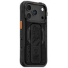 Skinarma Phantom dėklas skirtas Apple iPhone 17 Pro Magnetic Charging + Grip Stand juodos spalvos