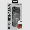 Skinarma Saido dėklas Apple iPhone 17 Pro Max Magnetic Charging Graphite