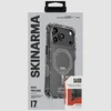 Skinarma Saido dėklas Apple iPhone 17 Pro Magnetic Charging Graphite