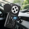 Stumdomas fotoaparato apsauginis dėklas skirtas Xiaomi Redmi 17C/Redmi 14C juodas