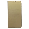 Dėklas Smart Magnet book Apple iPhone 15 6.1"aukso spalvos