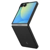 Juodas (Aramid) dėklas Samsung Galaxy Z Flip 7 telefonui „Spigen Airskin”