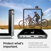 Dėklas Spigen AirSkin Mag MagSafe Samsung Galaxy Z Flip 7 Crystal skaidrus ir baltos spalvos