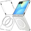 Dėklas SPIGEN AIRSKIN MAGSAFE GALAXY Z FLIP 8 SKAIDRUS/Baltas