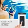 SPIGEN A601 UNIVERSALUS VANDENIUI ATSPIRUS DĖKLAS 2 PAKUOTĖS CRYSTAL CLEAR