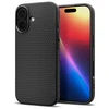 „Spigen Liquid Air“ dėklas, skirtas iPhone 17 – matinis juodas