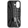 „Spigen Liquid Air“ dėklas, skirtas iPhone 17 – matinis juodas