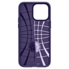 Spigen dėklas Liquid Air , skirtas iPhone 14 Pro 6,1 tamsiai violetinės spalvos inės spalvos